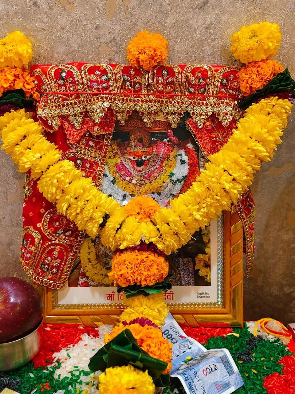 Maa Tulja Bhavani, divine blessings